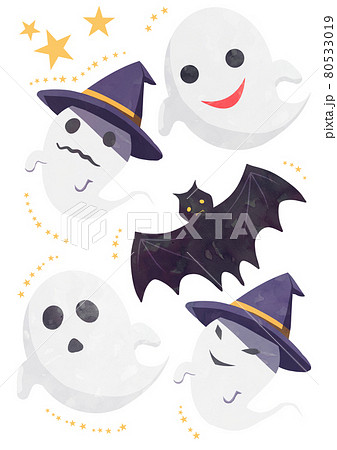 ゴーストのイラスト素材