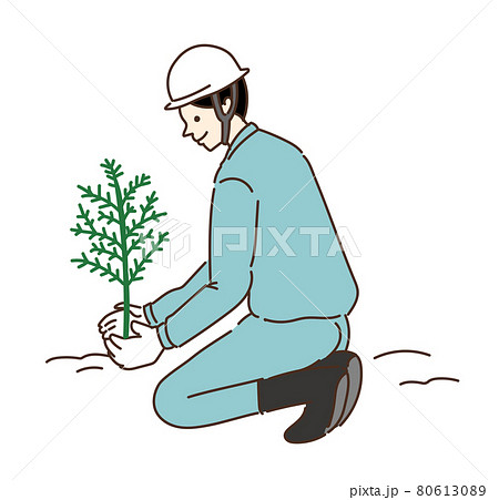林業のイラスト素材