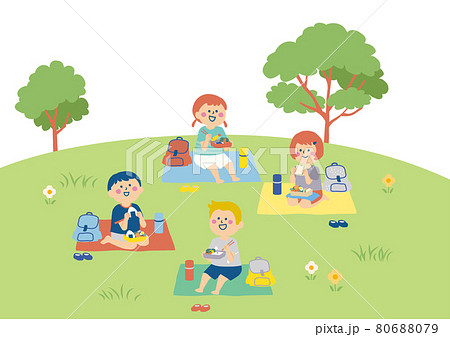 遠足のベクター素材集 ピクスタ
