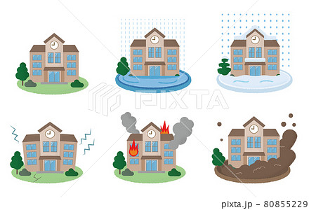 地震 震災のイラスト素材集 ピクスタ