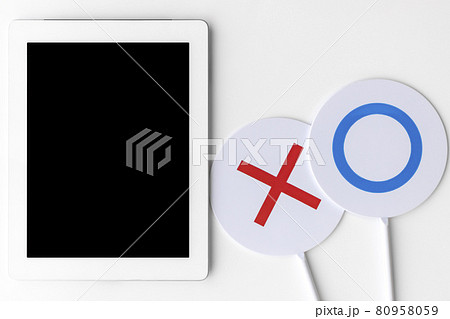 撮影okの写真素材