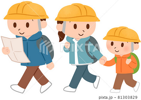 防災対策のイラスト素材