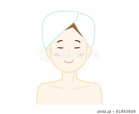 フェイシャルエステのイラスト素材 フェイシャルエステのイラスト素材