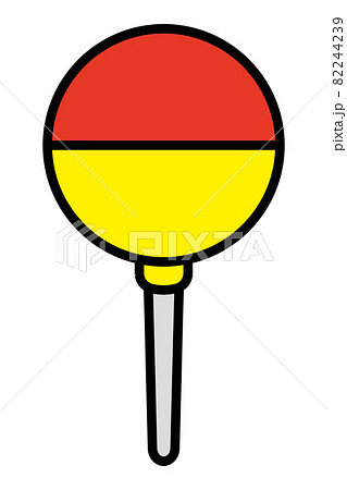 浮き具 釣り具のイラスト素材