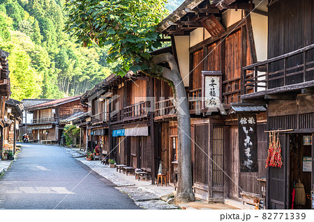 妻籠宿の写真素材 - PIXTA