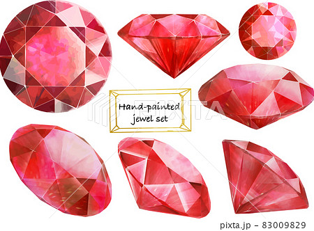 ルビーのイラスト素材集 ピクスタ