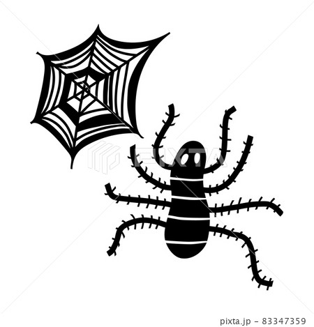涼蜘蛛の写真素材