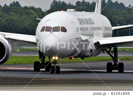 Jal 飛行機の写真素材