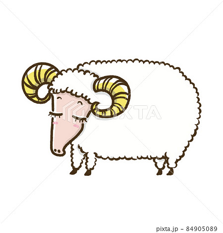 牡羊座のイラスト素材