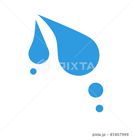 汗マーク 記号のイラスト素材