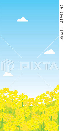 春の景色のイラスト素材