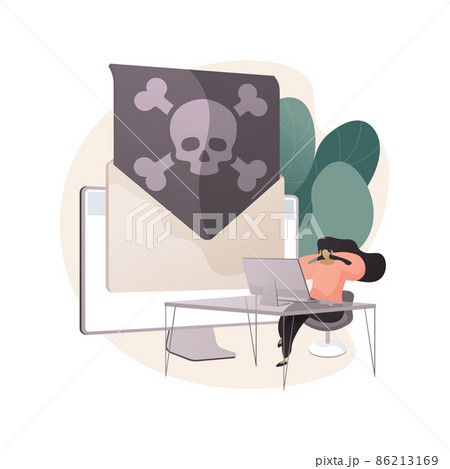 マルウェアのイラスト素材 マルウェアのイラスト素材