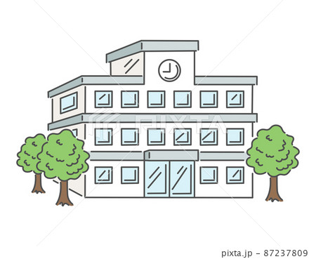 自然教室のイラスト素材