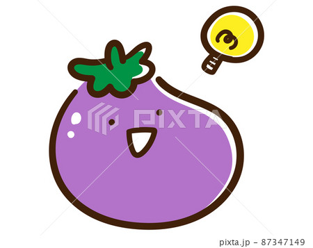 ナスのイラスト素材