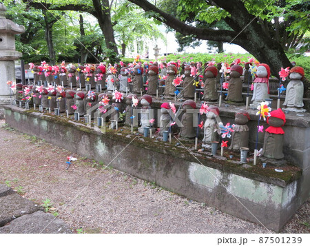 かざぐるま 風車 地蔵 水子地蔵の写真素材 - PIXTA