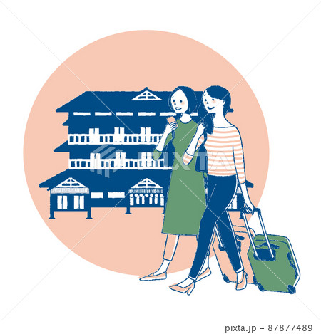 海外留学のイラスト素材 海外留学のイラスト素材