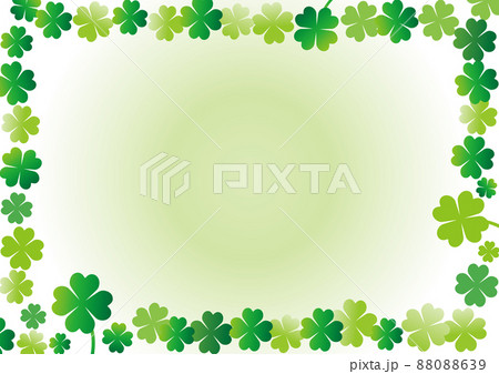 四つ葉のクローバーのイラスト素材集 ピクスタ