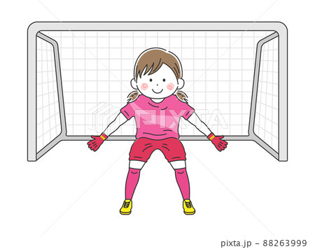 ゴールキーパーのベクター素材集 ピクスタ