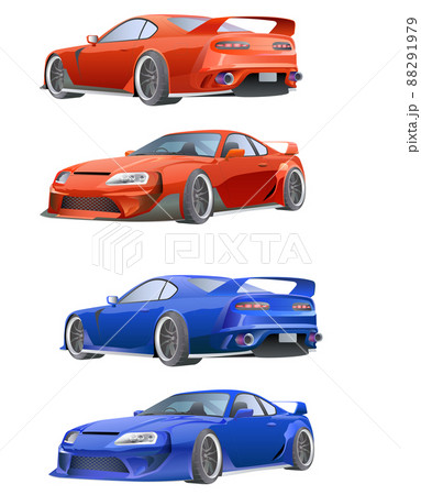 スポーツカーのイラスト素材集 ピクスタ