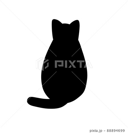 しっぽ 後姿 動物のイラスト素材