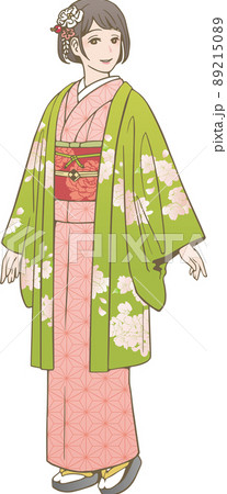 着物のイラスト素材集 ピクスタ