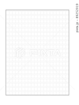 作文用紙 原稿用紙 罫線 作文のイラスト素材