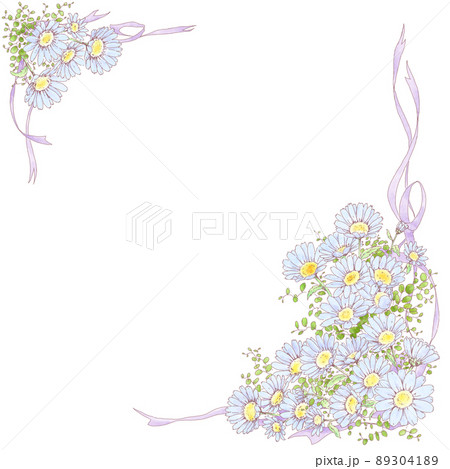 デイジー 花のイラスト素材