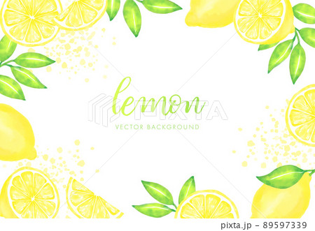 レモンのイラスト素材集 ピクスタ