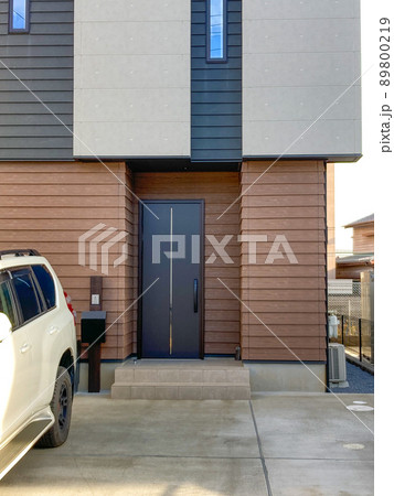 モダンな戸建て住宅の外観イメージ