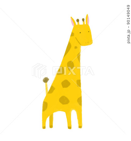 キリンのイラスト素材集 ピクスタ