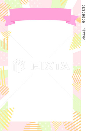 メッセージカード 背景のイラスト素材