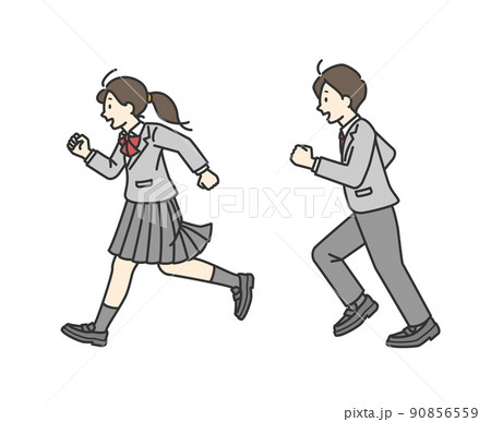 走るのイラスト素材集 ピクスタ