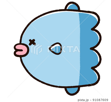 たらこ唇のイラスト素材