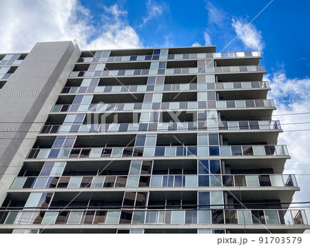 おしゃれなマンションの外観イメージ