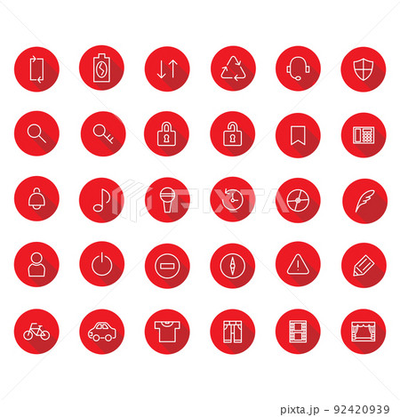 羅針盤のイラスト素材