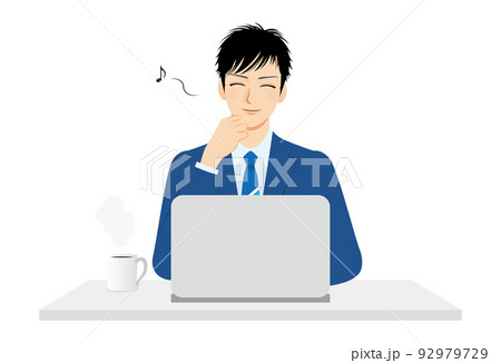 ノー残業のイラスト素材