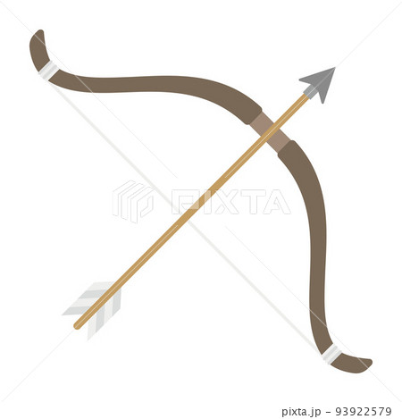 弓矢のイラスト素材