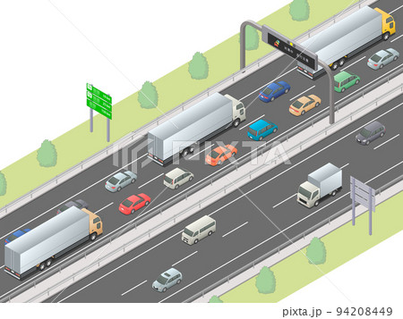 道路 道のイラスト素材集 ピクスタ