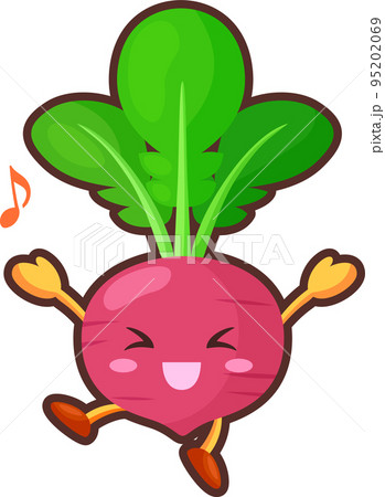 カブ畑のイラスト素材 - PIXTA