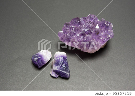 Amethyst Druze Crystal Flowers. Magic Fantastic Gemstone Flowers