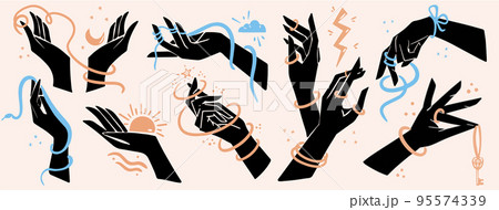 hand gesture Illustrations - PIXTA