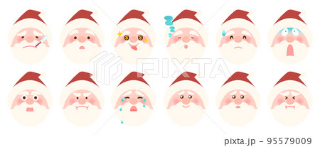 ぴえん 絵文字 顔 涙目のイラスト素材