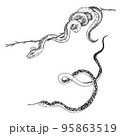 Handwritten tiger line drawing - Stock Illustration [84764506] - PIXTA