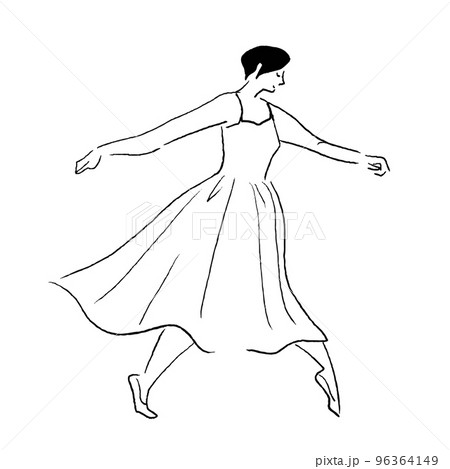 バレエのイラスト素材集 ピクスタ