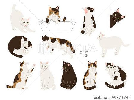 【♥︎】様々なポーズの猫像、装飾品 ♥︎】様々なポーズの猫像、装飾品