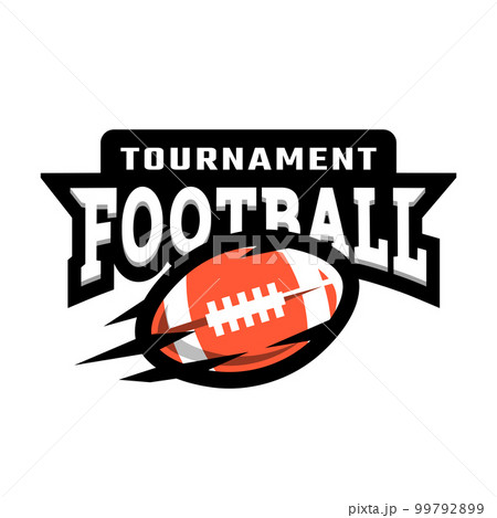 Set of american football or rugby club - Stock Illustration [90950492] -  PIXTA