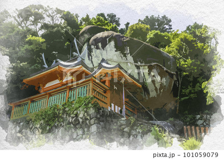 世界遺産熊野古道のイラスト素材 - PIXTA
