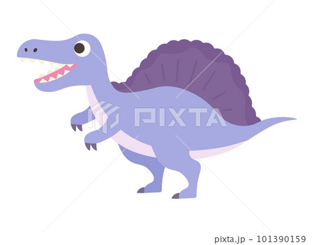 恐竜 白亜紀 キャラクター スピノサウルスのイラスト素材 - PIXTA