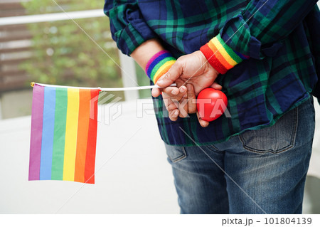 Gay And Lesbian Love Symbols In Lgbt Pride Flag Rainbow Colors Among Gray  Heterosexual Symbols Isolated Vector Illustration On Black Background  High-Res Vector Graphic - Getty Images