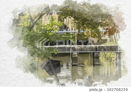 佐賀の名所のイラスト素材 - PIXTA